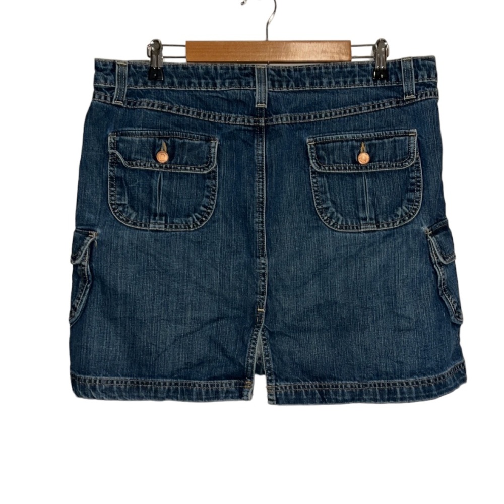 Old Navy denim jean skirt plus sz 14